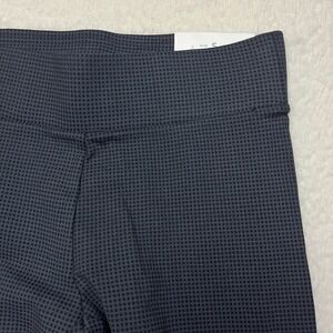 LOFT Legging Womens S Black Gingham Outlet 512467 Checkered Ponte Stretch Pant